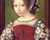 Young Girl with Astronomic Instrument - 扬·玛布斯